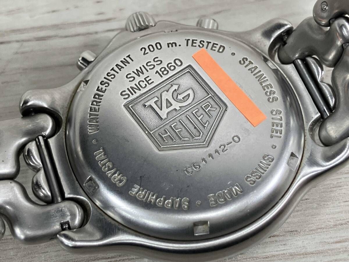 二*じ様 ダグ・ホイヤー腕時計 ジャンク品 ジャンク 【ジャンク】TAG HEUER／CG1112-0／時計 タグホイヤー - メルカリ
