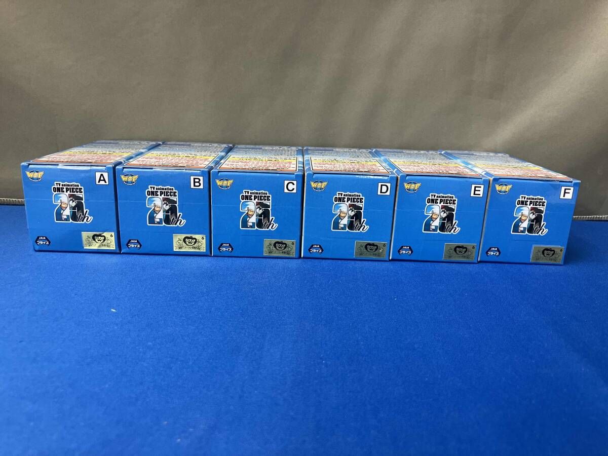 全6種セット]バンプレスト 麦わらの一味 ワンピース ワールド