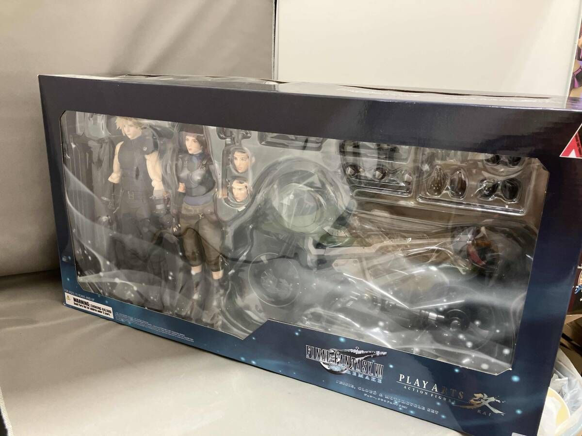 スクウェア・エニックス ジェシー-クラウド-バイクSET PLAY ARTS改 ファイナルファンタジーⅦ リメイク