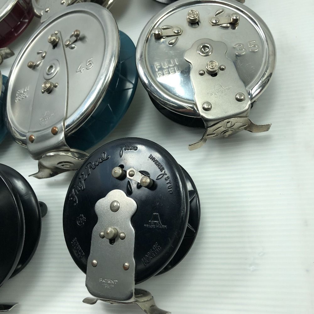 ΣΣFUJI 富士工業 フジリール タイコリール 落とし込みリール 8個まとめ OLIVEOS_COM_TR