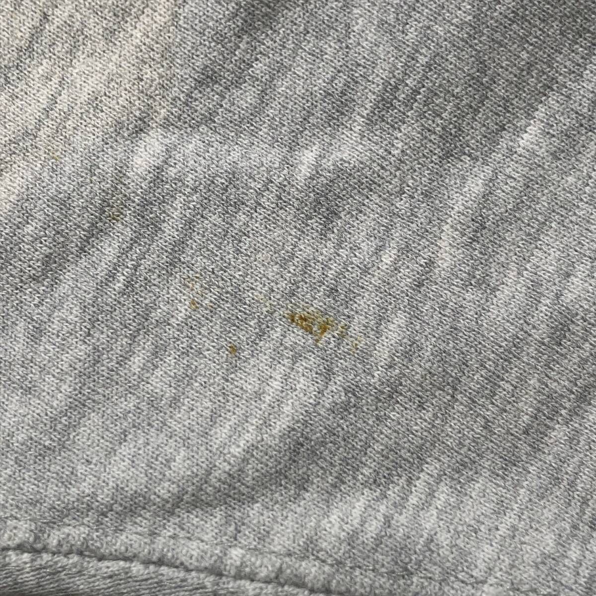 80's Champion REVERSE WEAVE sweat フロッキープリントスウェット