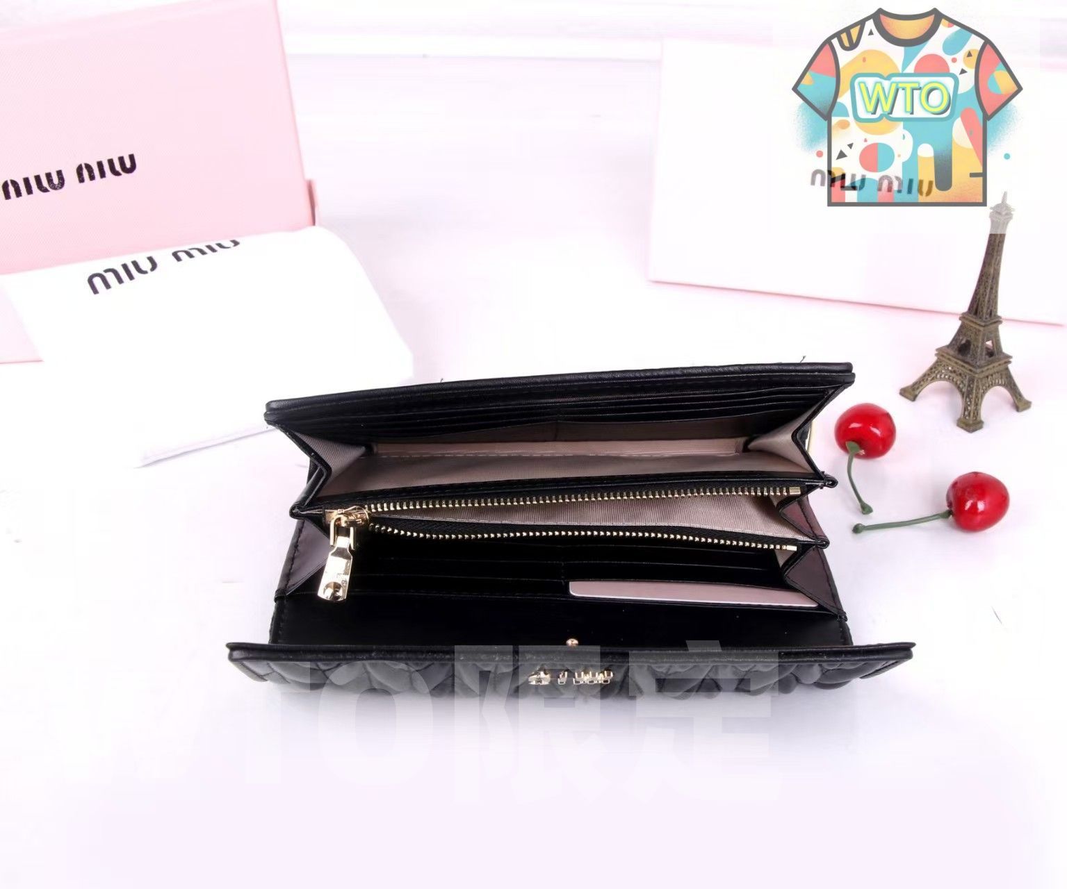 【宅配送料無料】 MIUMIU 財布 -WT0輸入 低価格！