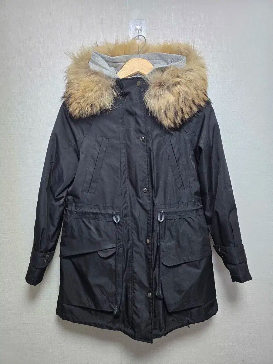 ZIOSONGZIO ブラック マウンテンパーカー スタイル ダウン アウター