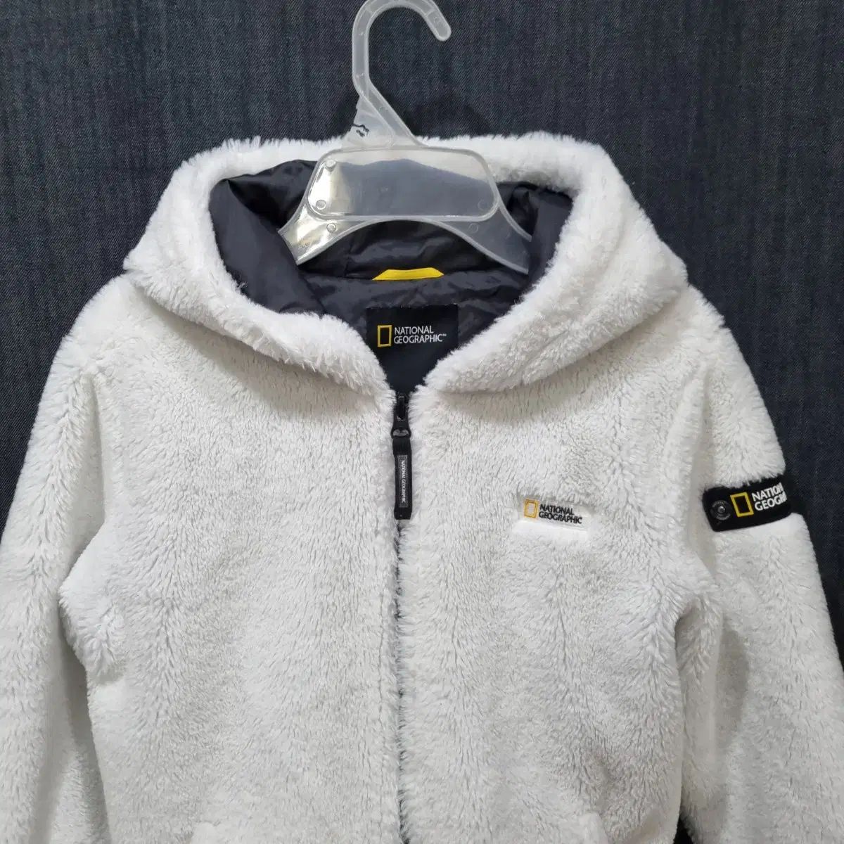キッズユニセックス 140 National Geographic ナショナルジオグラフィック フリース ジャケット アウター
