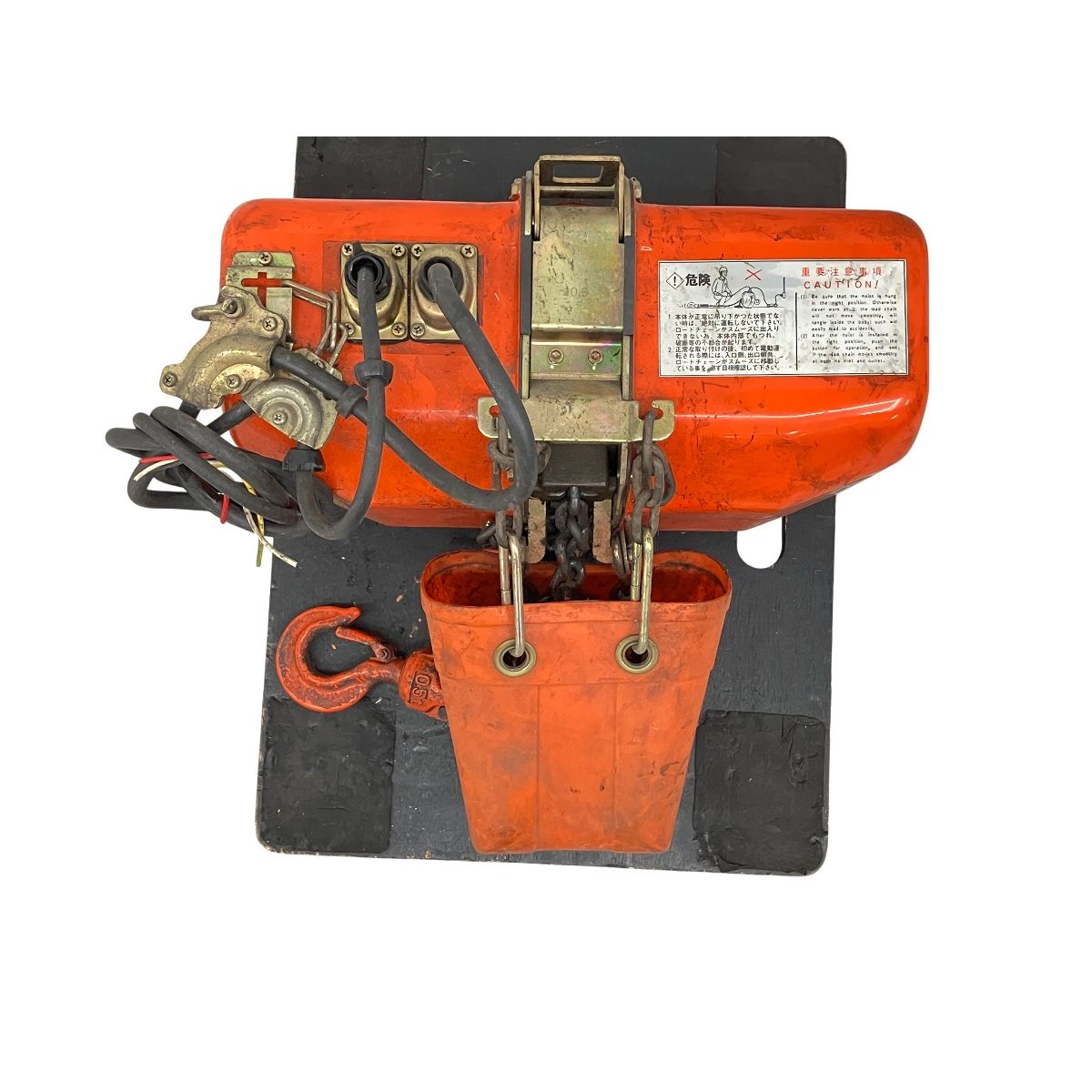 店頭受取 象印 ELEPHANT FA型 電気チェーンブロック 0.5t 500kg 電動ホイスト 業務 用 電動工具 ジャンク O10477512