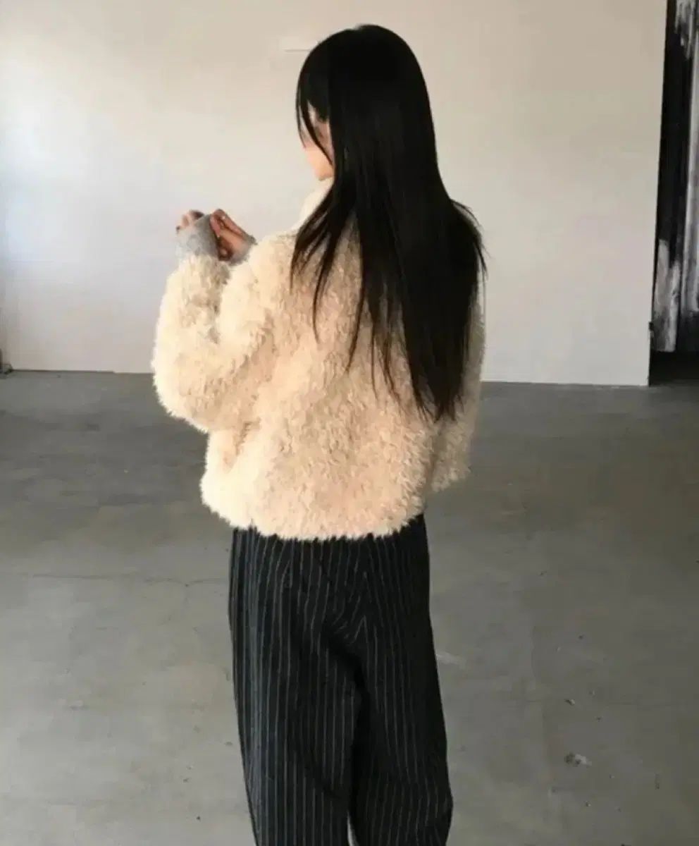 最先端の テディ Single ファー ショートジャケット 衝撃価格！