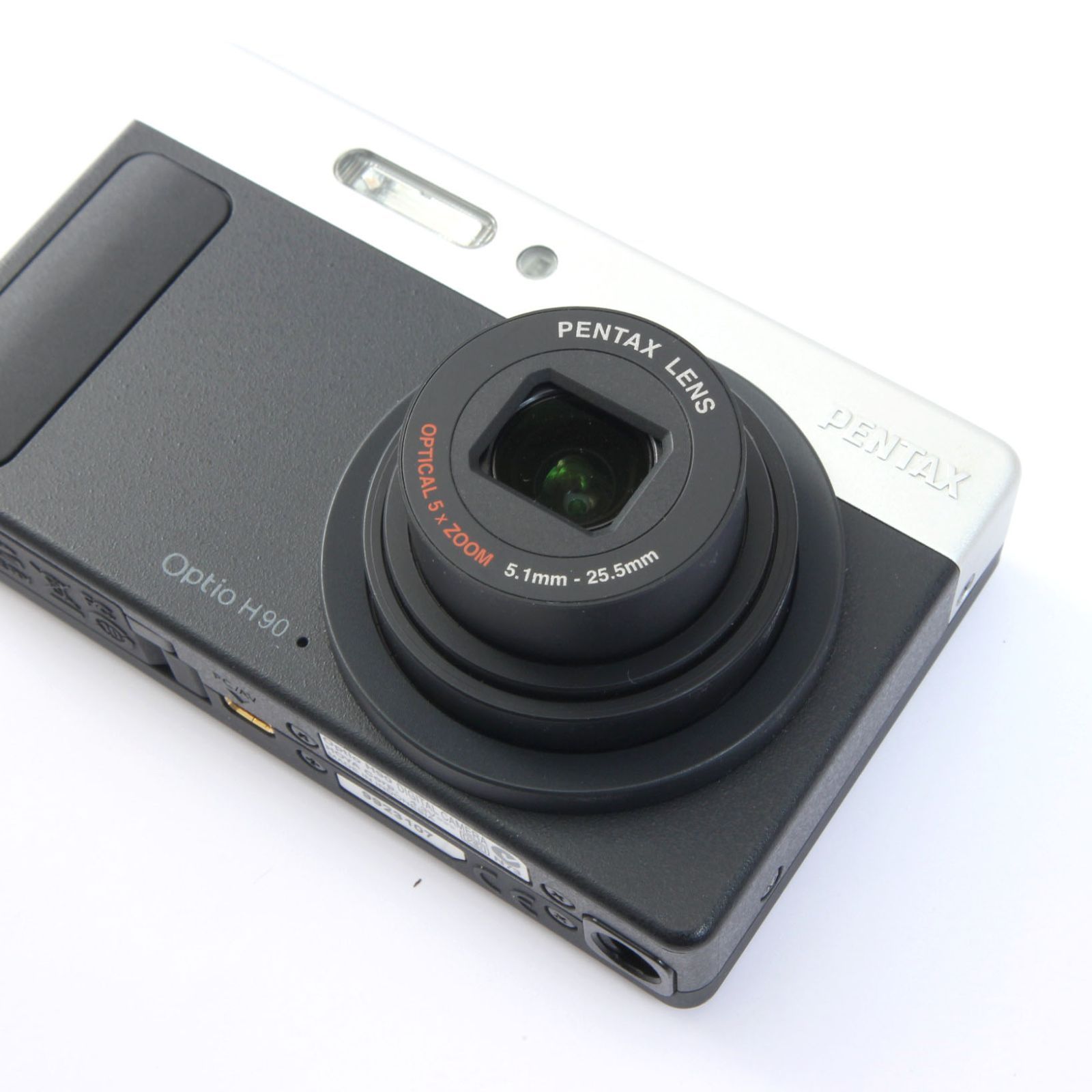 PENTAX ペンタックス Optio H90 ブラック シルバー コンパクトデジタル