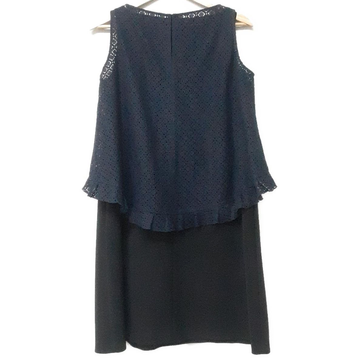 FOXEY NEW YORK フォクシーニューヨーク ワンピースセットアップ レディース - 36826 黒×ダークネイビー