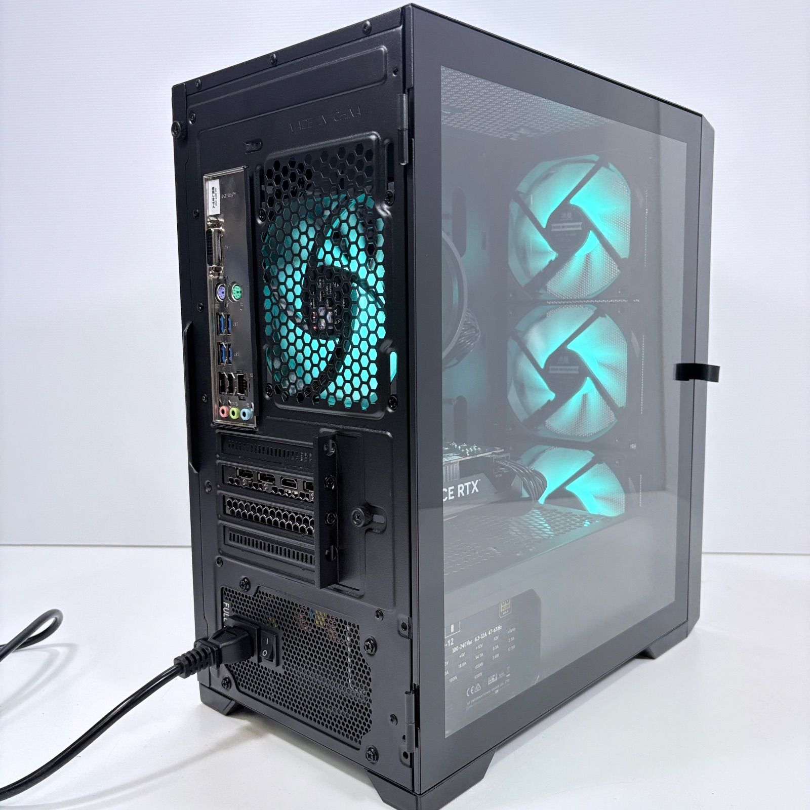 自作ゲーミングPC Ryzen 7 5700 X RTX 4060 16 GB SSD 1 TB モンハンワイルズ快適 ♯2727