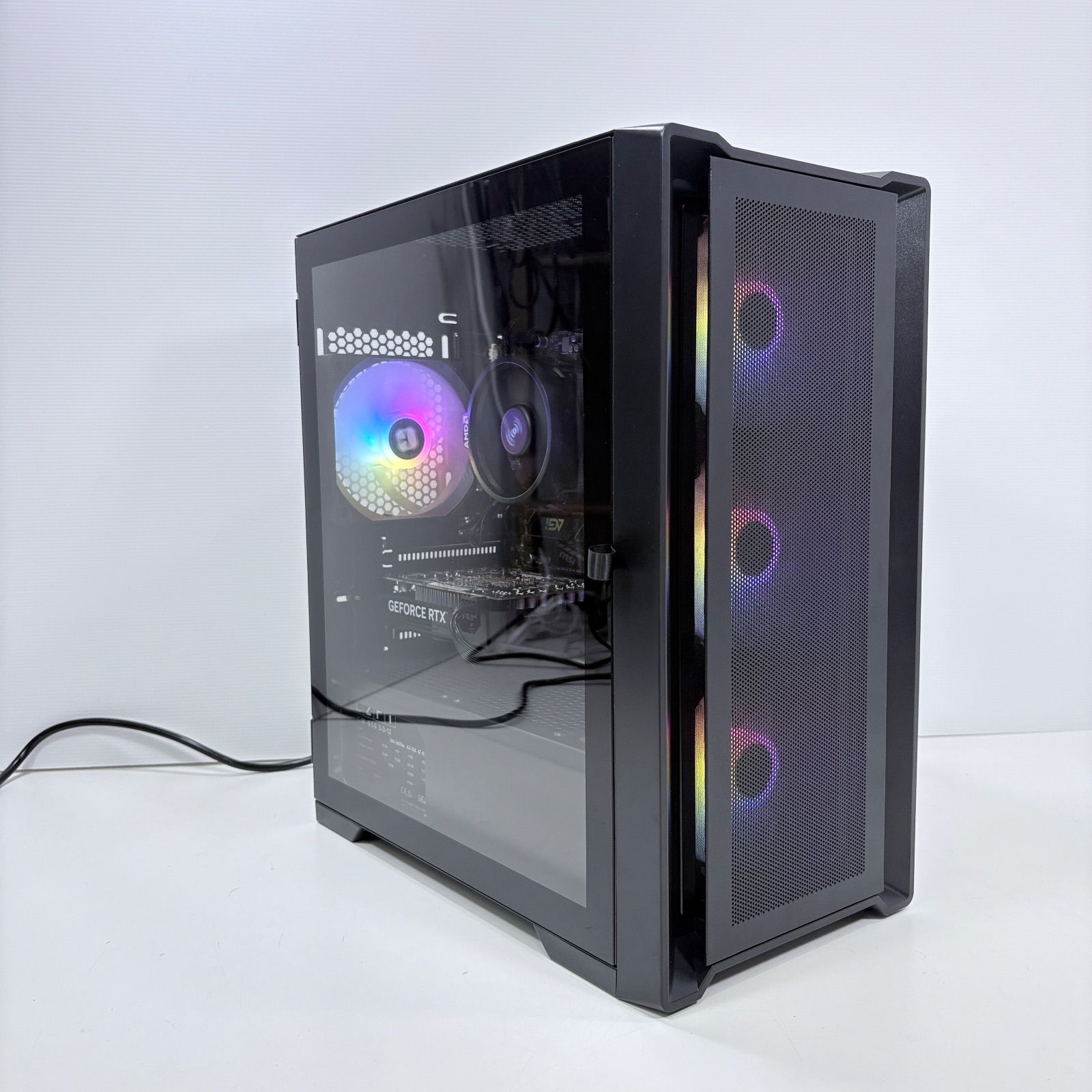 自作ゲーミングPC Ryzen7 5700X RTX4060 16GB SSD1TB モンハンワイルズ快適 ♯2727