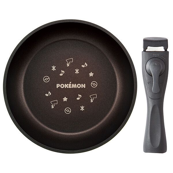 取っ手が外れる鍋＆フライパン2点セット スケーター