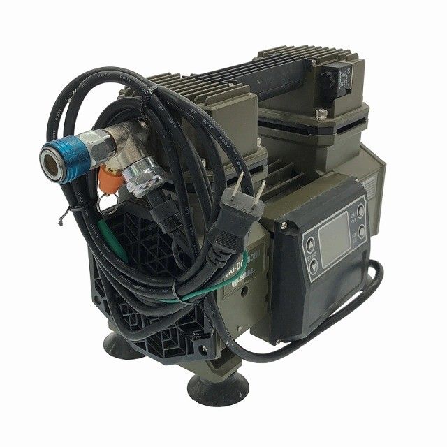 品 HAIGE ハイガー 100V 超小型エアーコンプレッサー HG-DC880N1 静音 エアコンプレッサー エアーツール エア工具117933