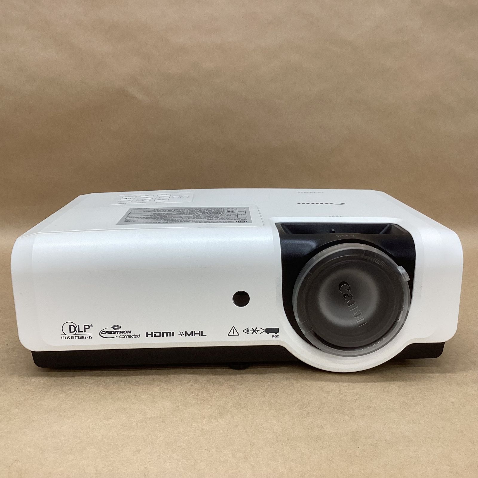 ランプ使用238時間 CANON プロジェクター LV HD 420 4200ルーメン D SUBケーブル HDMIケーブル USB Bケーブル リモコン