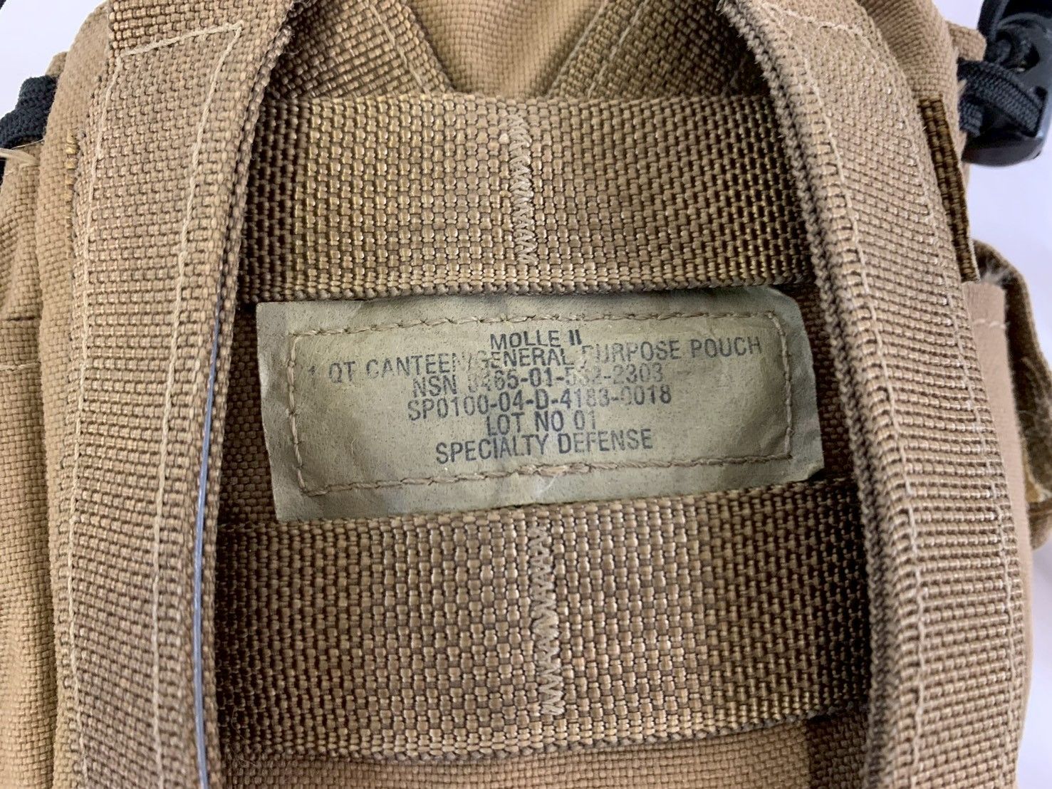 米軍放出品MOLLE2 キャンティーンポーチ 2個 【米軍放出品】☆MOLLE2