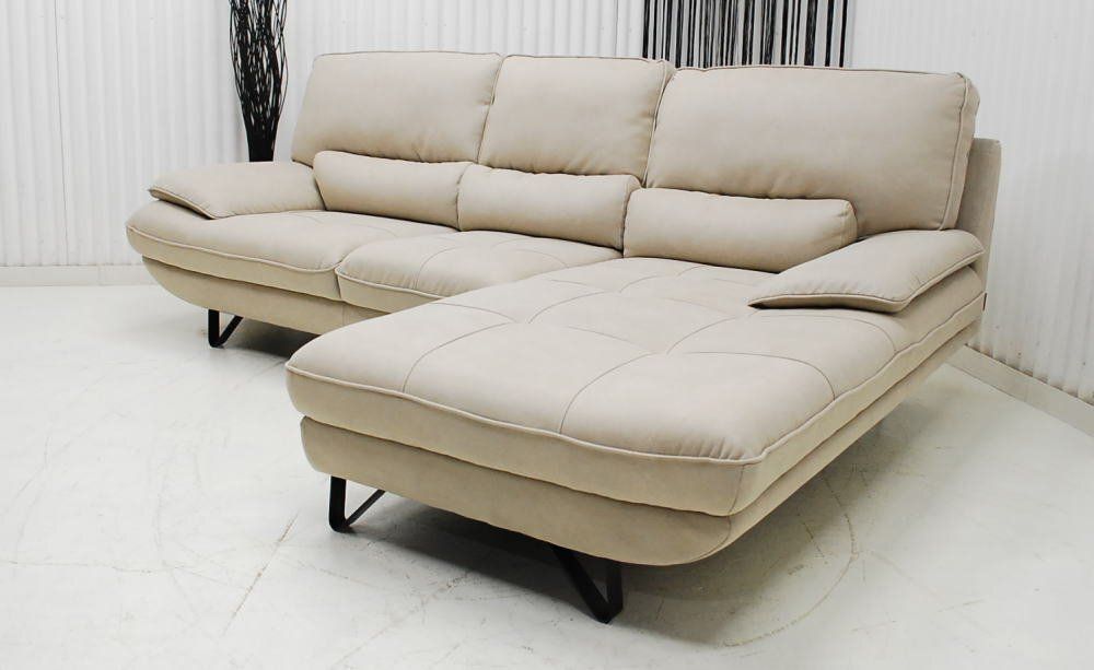 L型カウチソファー