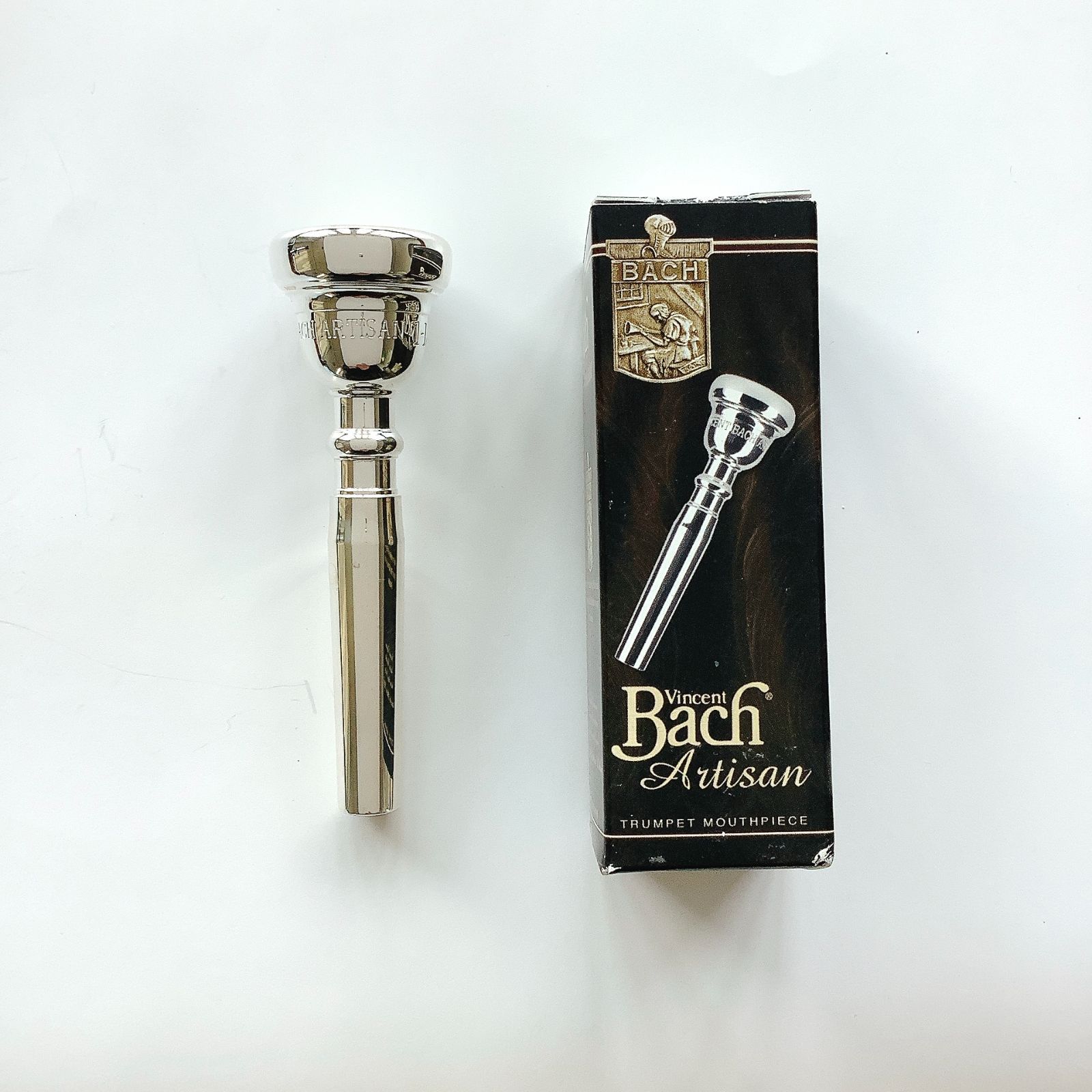 Bach アルチザン 2c マウスピース Artisan アルティザン バック ： アルティザン トランペット マウスピース 銀メッキ