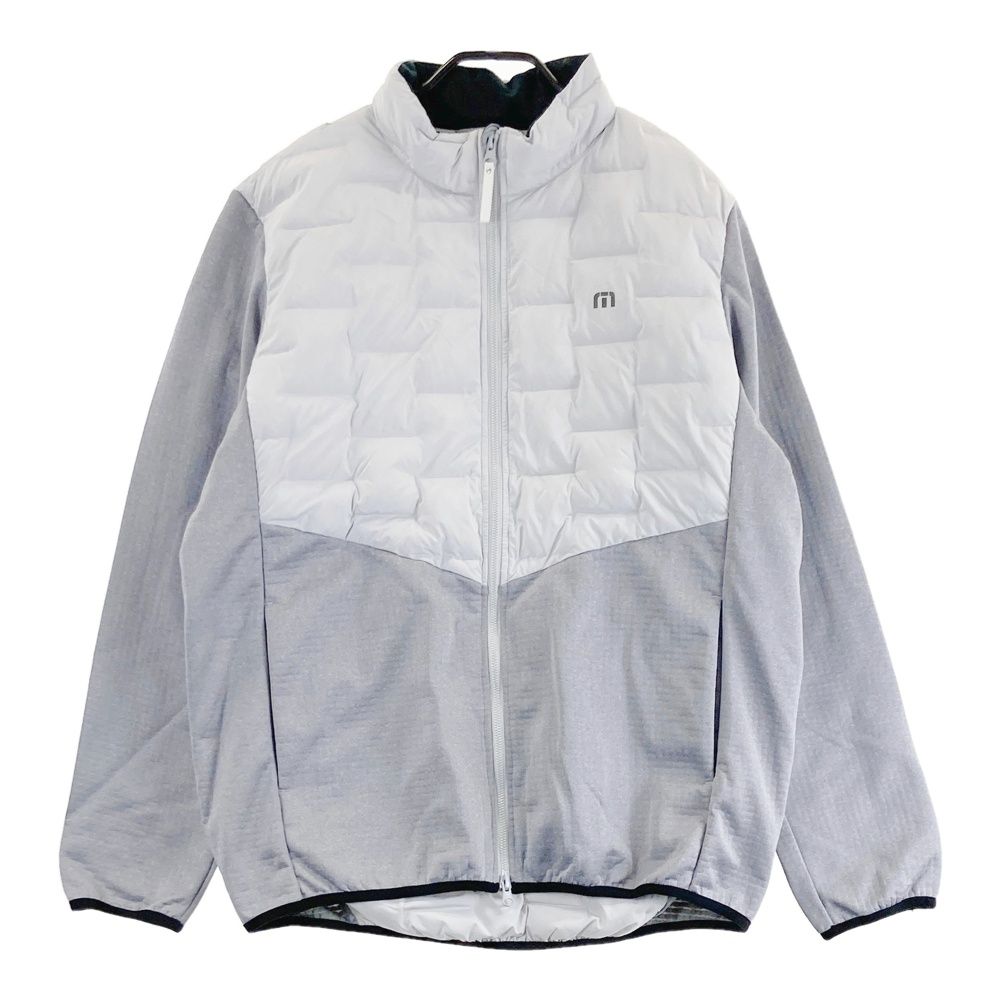 サイズ XL TRAVIS MATHEW トラビスマシュー 中綿切替 ジップジャケット グレー系 240101463920 ゴルフウェア メンズ ストスト