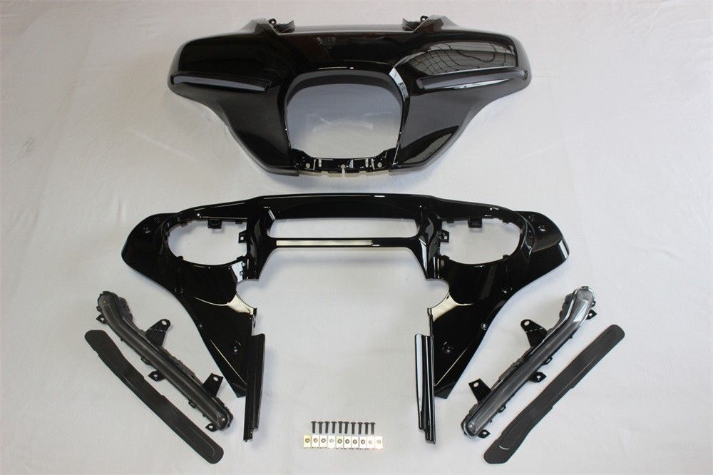 Harley用 CVO ストリートグライド FLHXSE 2025 FLHX ターンライト アウター インナーフェアリングセット