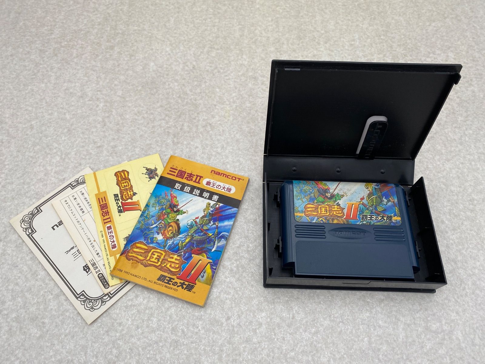 ◇三国志2 覇王の大陸 ファミコン ソフト - メルカリ