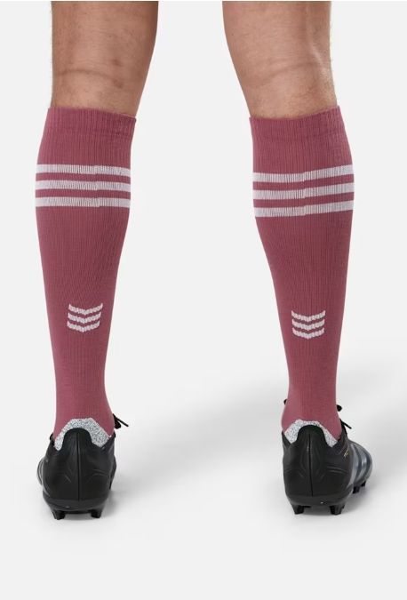 アディダス ラグビー マンスター ヨーロピアン ソックス 靴下 モーヴ ピンク 紫 モデル 日本未発売