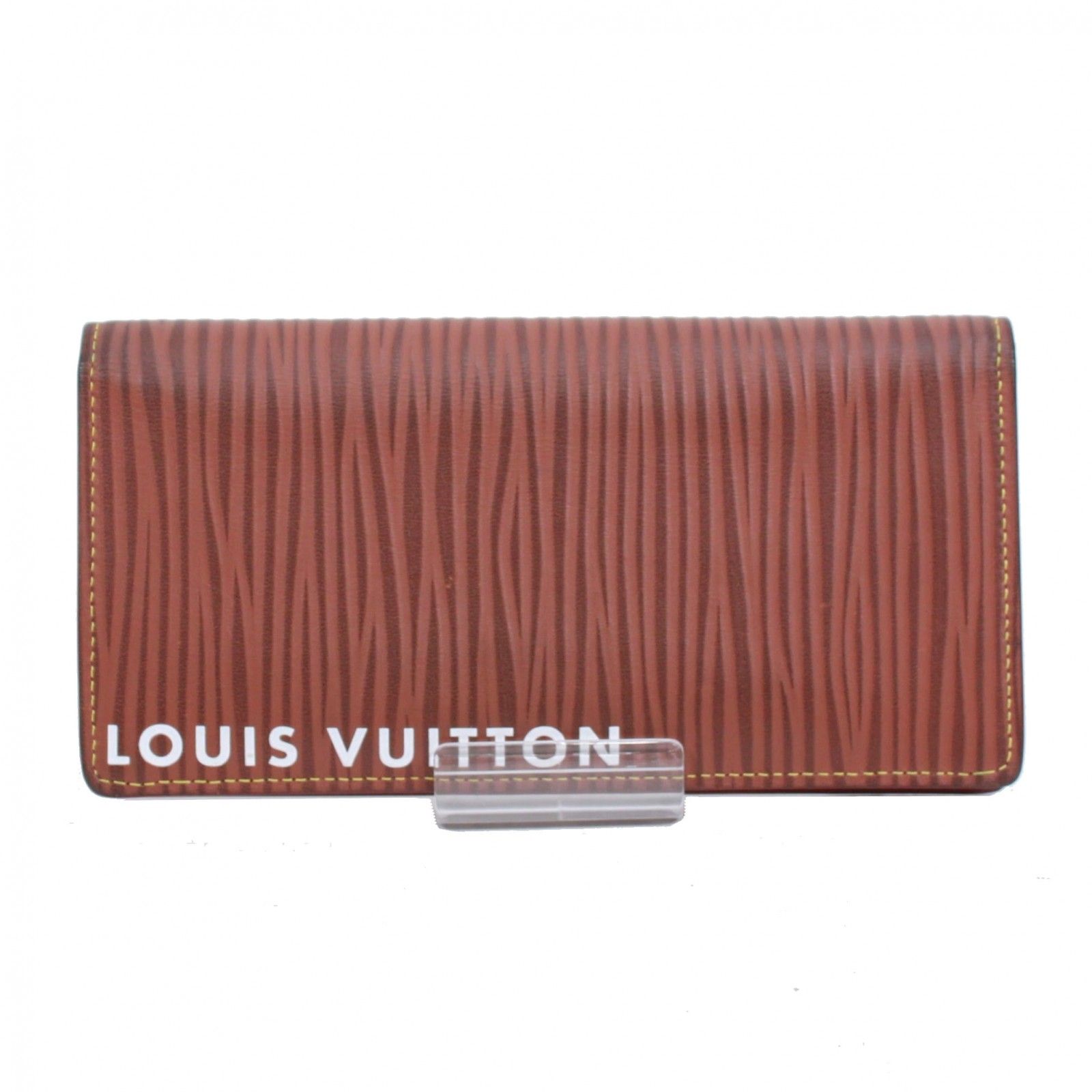 LOUIS VUITTON ルイ ヴィトン ポルトフォイユ ブラザ NM M82631 二つ折り財布 レザー ブラウン レディース
