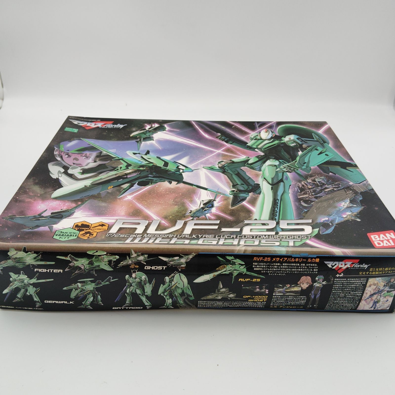 バンダイ マクロスフロンティア RVF 25メサイアバルキリー 1 72