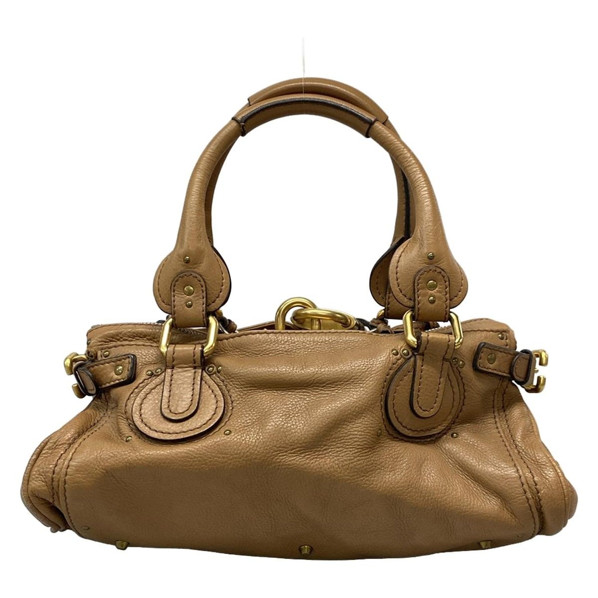 Chloe(クロエ) ハンドバッグ パディントン ブラウン レザー - メルカリ