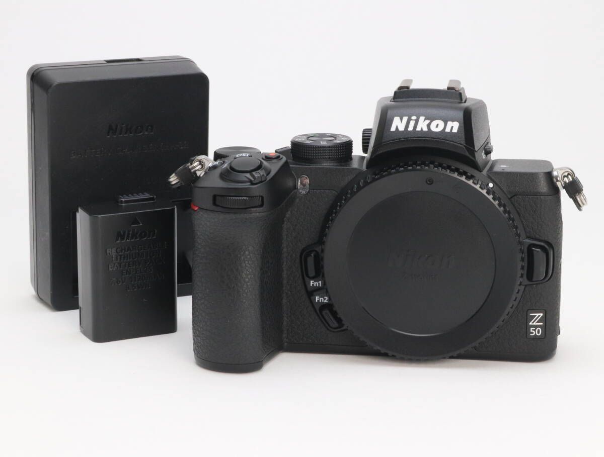 AA- 上品 Nikon ニコン Z50 ボディ ブラック 初期不良返品対応 111-64