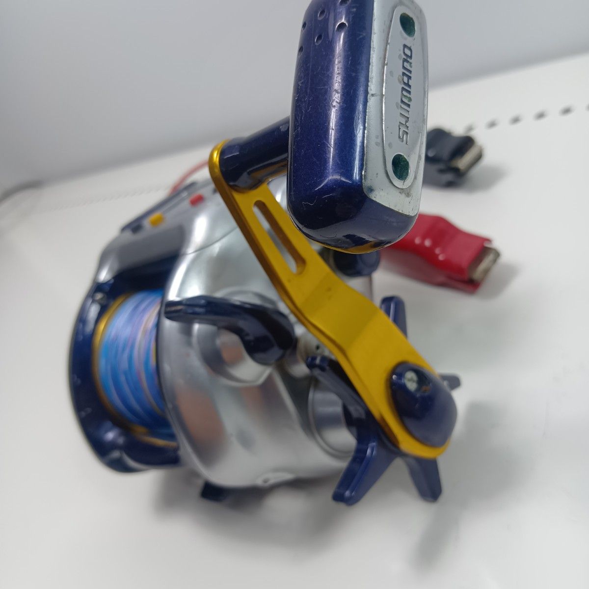 SHIMANO シマノ 電動リール 04電動丸3000H 使用感有 01873