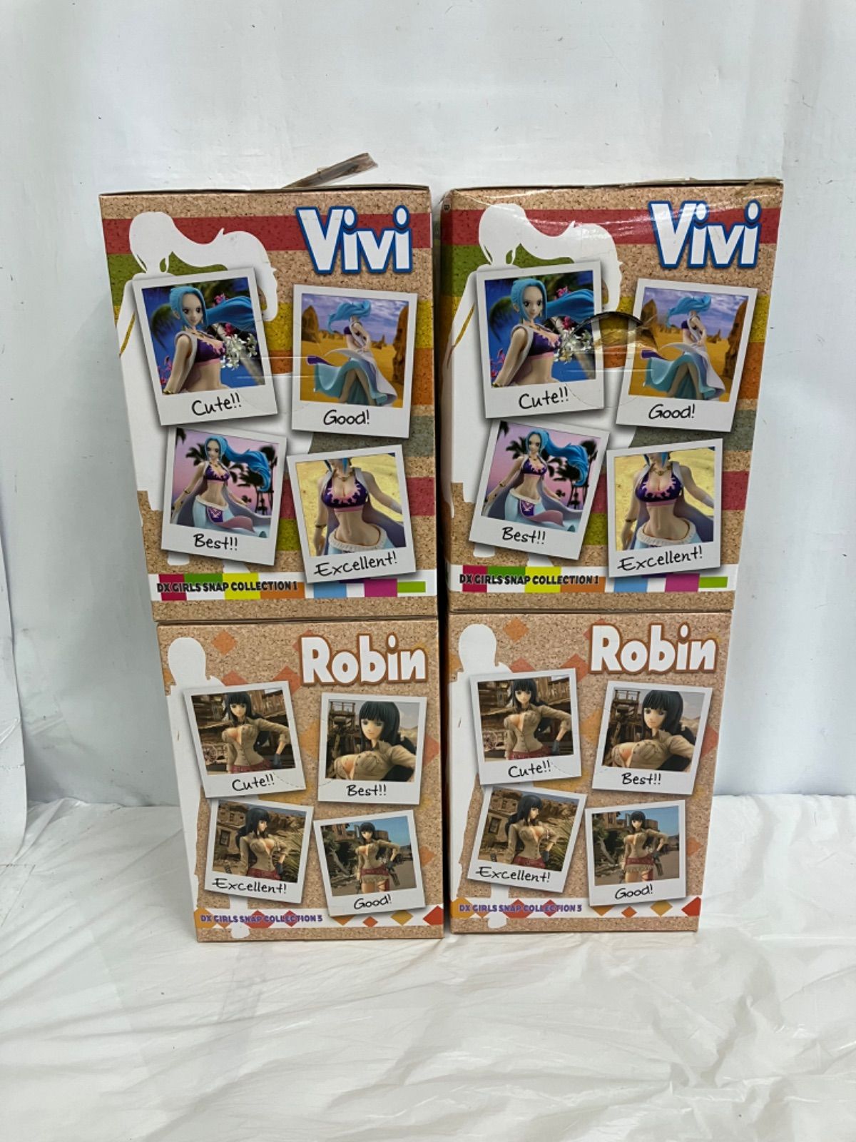 未開封 ONE PIECE ワンピース DX GIRLS SNAP COLLECTION フィギュア 4