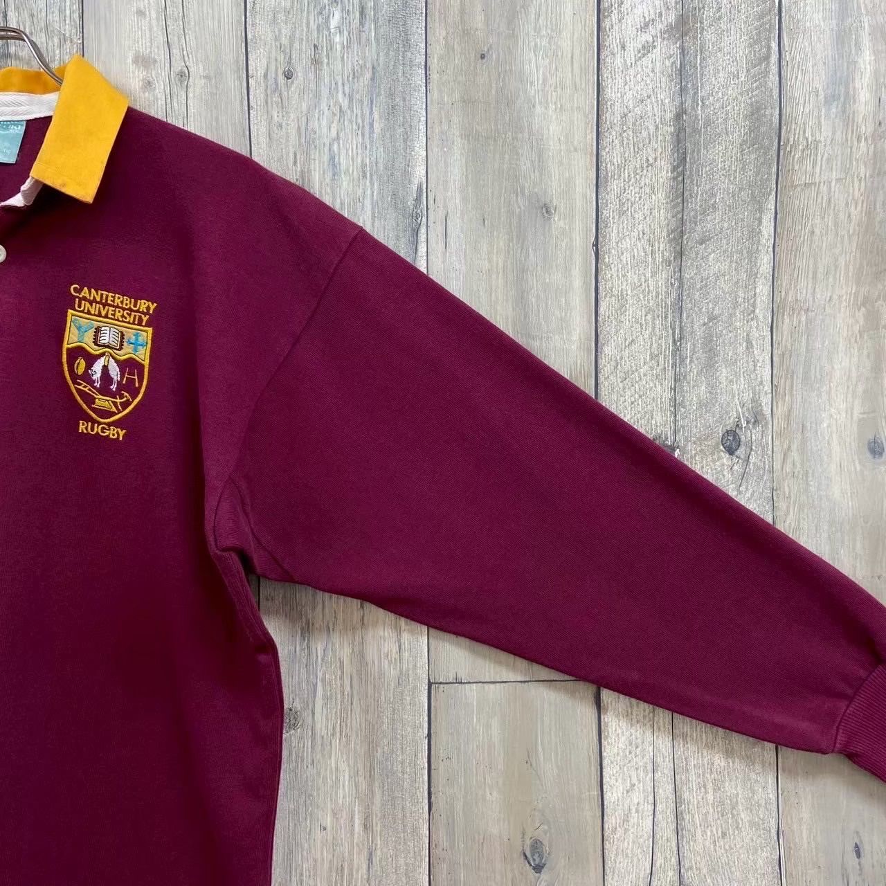 Suzuki ラガーシャツ　長袖　ユニフォーム　ラグビー　ビンテージ 80s Suzuki ラガーシャツ 長袖 ユニフォーム ラグビー ビンテージ 80s