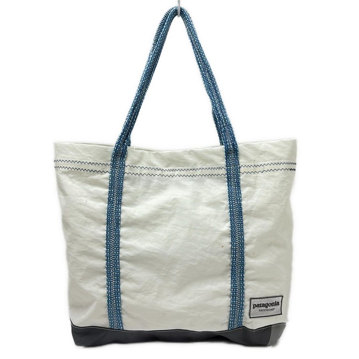 Patagonia パタゴニア トートバッグ - 白×ダークグレー×ブルー MAFIAコラボ