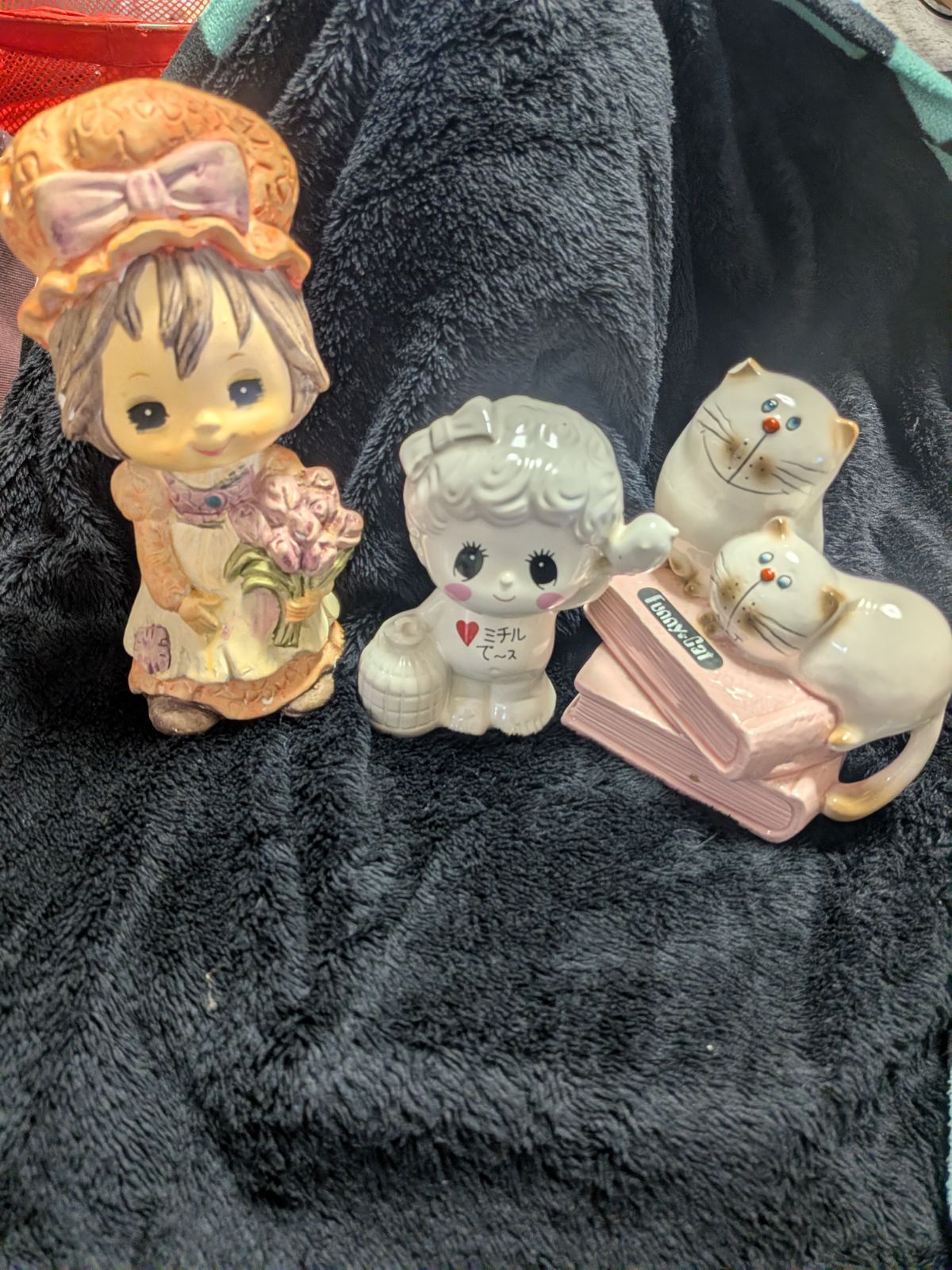 再値下げ 昭和レトロ 貯金箱3点セット - メルカリ