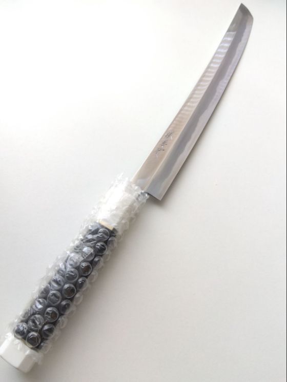 大 堺孝行 斬月 さしみ包丁 柳刃包丁 やなぎば包丁 330mm 特注 青木刃物製作所 WWW_OPDRERGINERDOGAN_COM