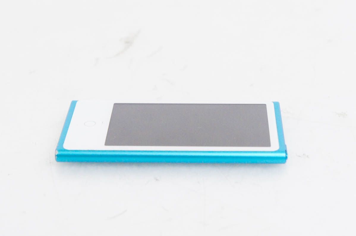 中古】Appleアップル 第7世代 iPod nano 16GB ブルー MD477J - メルカリ