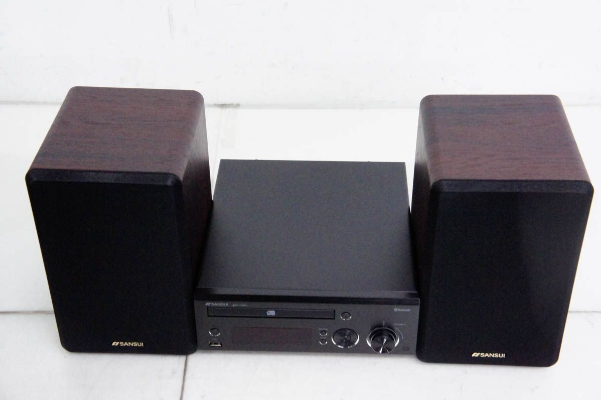 中古】SANSUIサンスイ Bluetooth対応CDステレオシステム SMC-150BT CD