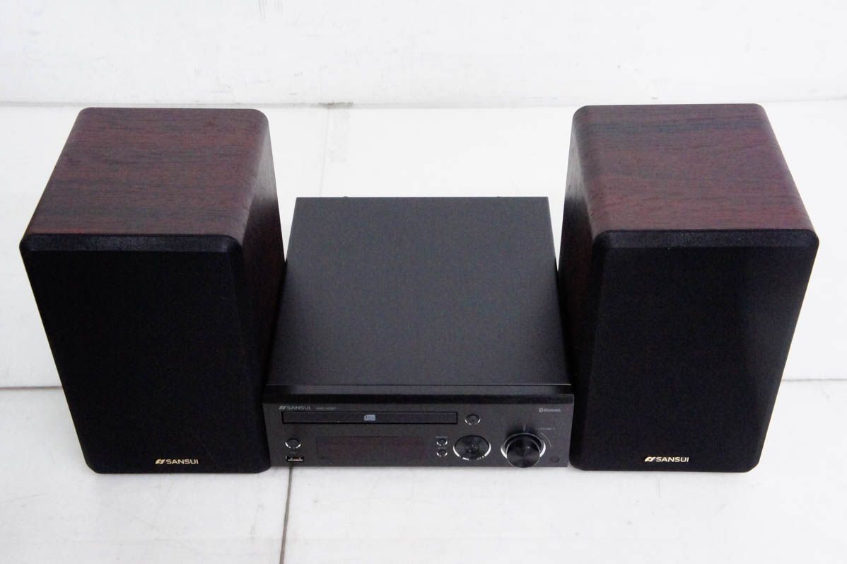 SANSUIサンスイ Bluetooth対応CDステレオシステム SMC-150BT CDコンポ