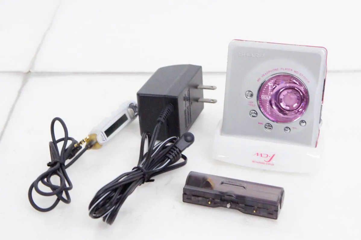 SHARP シャープ MD-ST700 MDプレーヤー 5540 【公式通販】