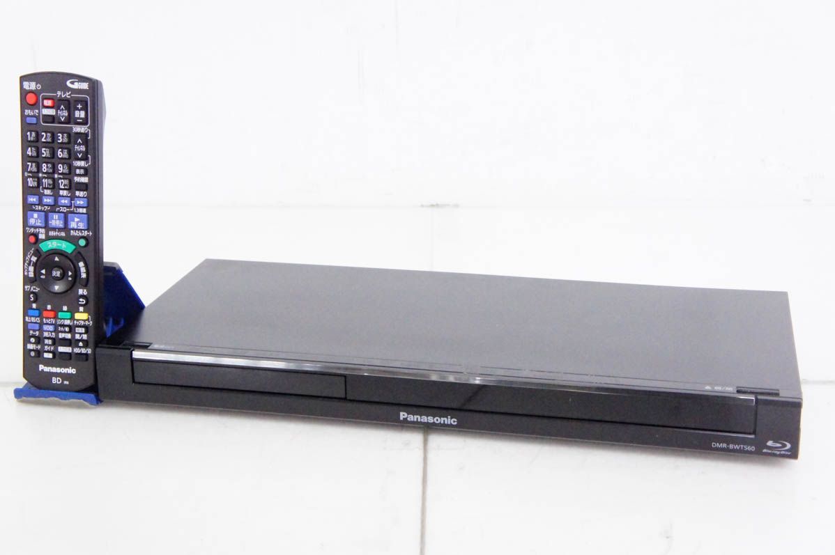 Panasonicパナソニック ハイビジョンブルーレイディスクレコーダー DMR-BWT560-K Wチューナー 3D対応 HDD500GB
