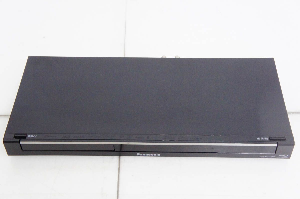 Panasonicパナソニック ハイビジョンブルーレイディスクレコーダー DMR-BWT560-K Wチューナー 3D対応 HDD500GB