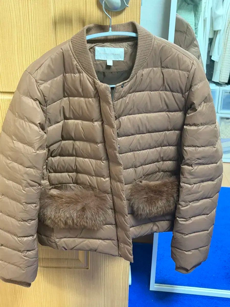 PLASTIC ISLAND ショートダウン M