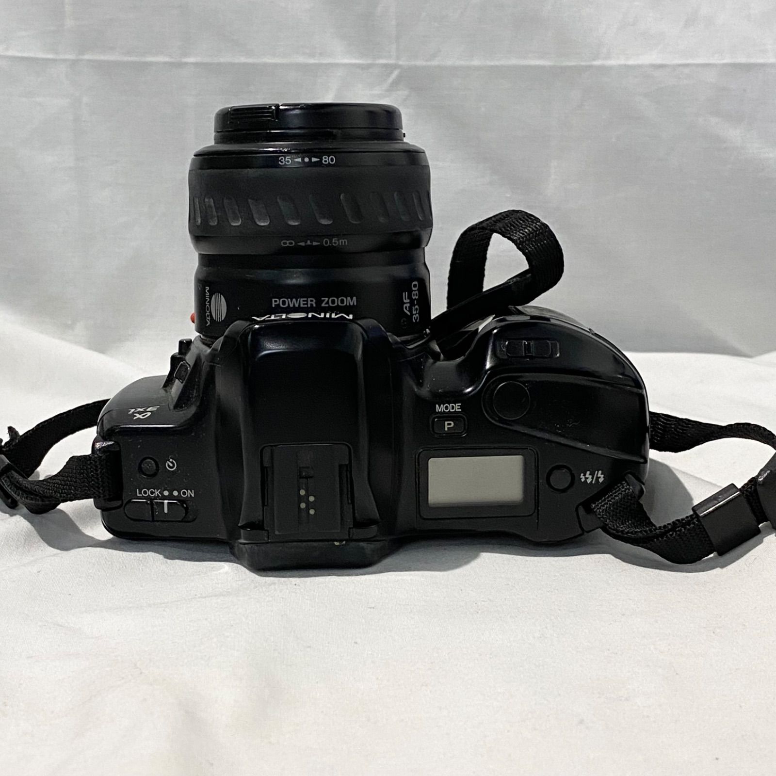 ジャンク MINOLTA ミノルタ POWER ZOOM フィルム一眼レフ ブラック