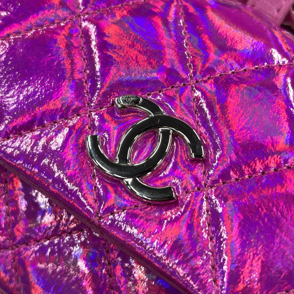 ピンク シルバー金具