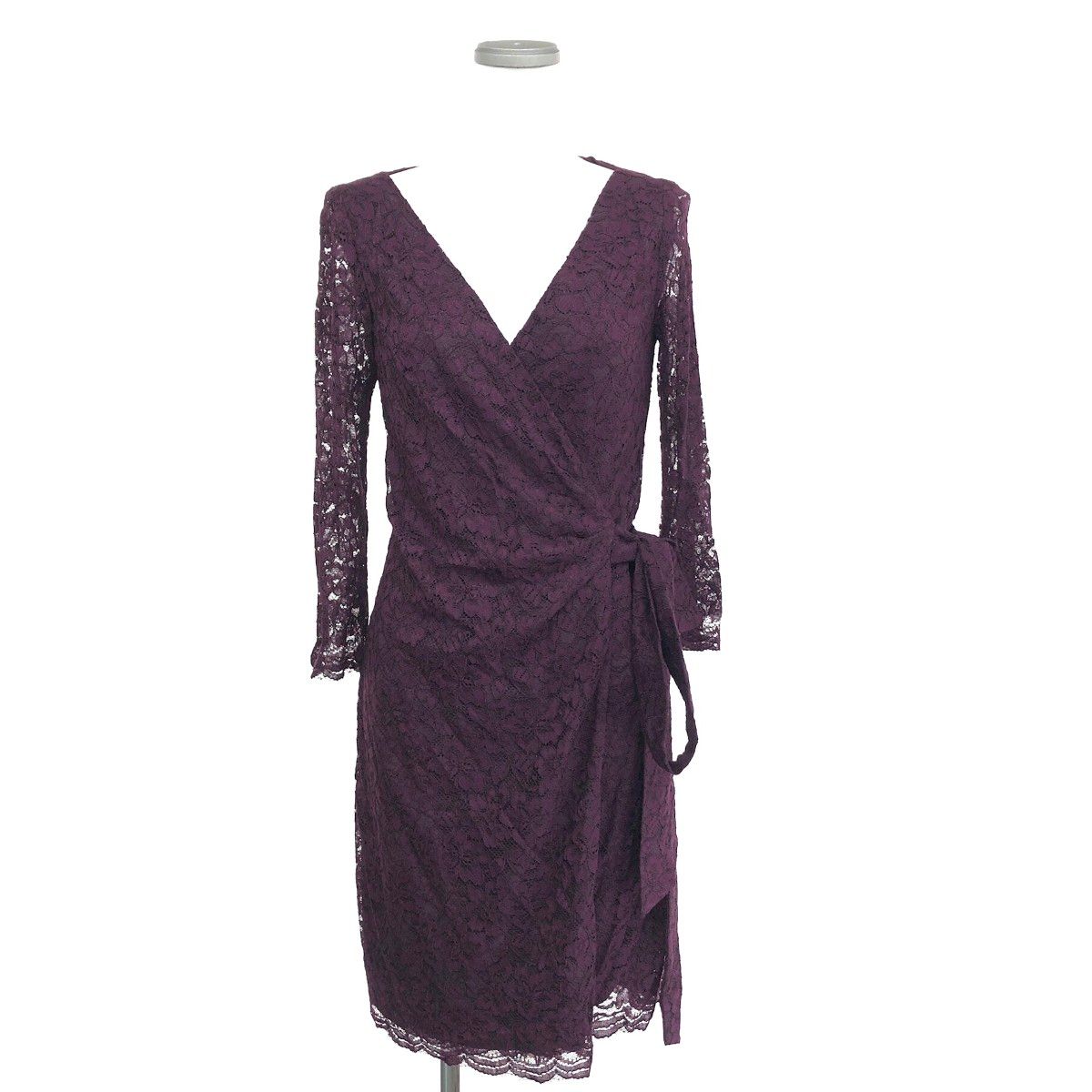 ダイアンフォンファステンバーグ アートフローラルプリント ラップワンピース 6 DIANEvon FURSTENBERG ダイアンフォンファステンバーグ レースラップ