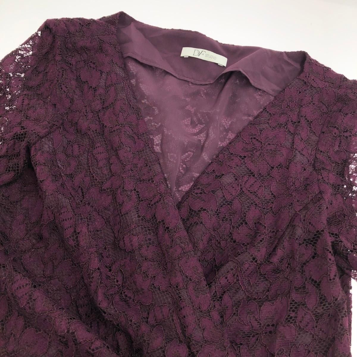 DIANEvon FURSTENBERG ダイアンフォンファステンバーグ レースラップ