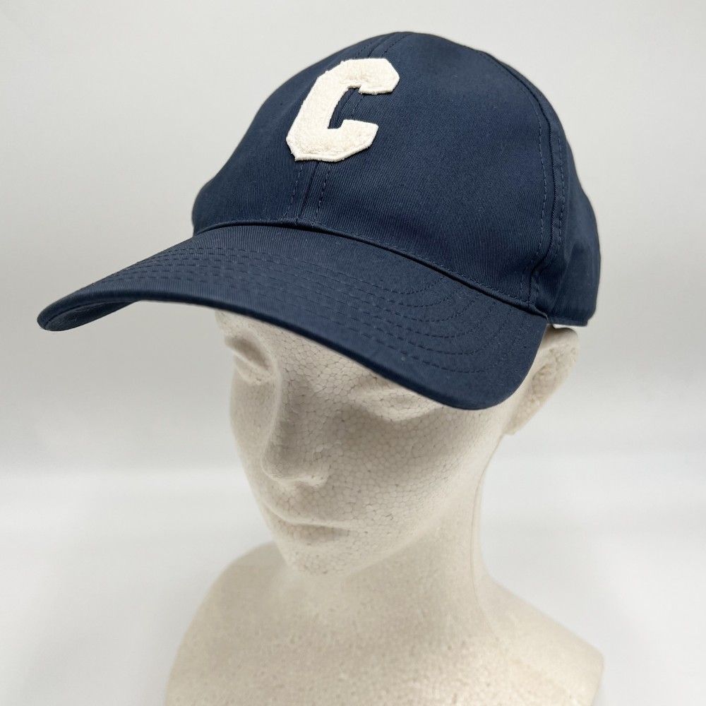 セリーヌ キャップ レディース イニシャル ベースボールキャップ ロゴ ファッションアイテム Sサイズ 帽子 メンズ 男女兼用 小物 CELINE コットン ブラック 黒 ゴールド金具 品