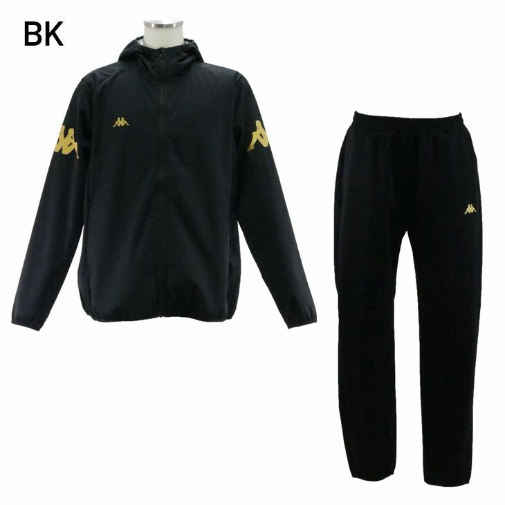 カッパ Kappa サウナスーツ メンズ フード付きジャケット ロングパンツ セットアップ 発汗 サウナウェア トレーニング トレ ランニング ウォーキング ボクシング 減量着 ダイエット スポーツウェア 上下組 145985