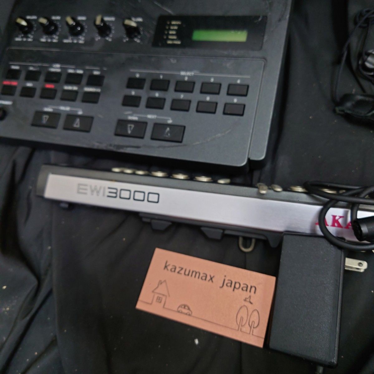 AKAI EWI3000m EWI3000 動作品 電子ウインドシンセサイザー 音出し確認