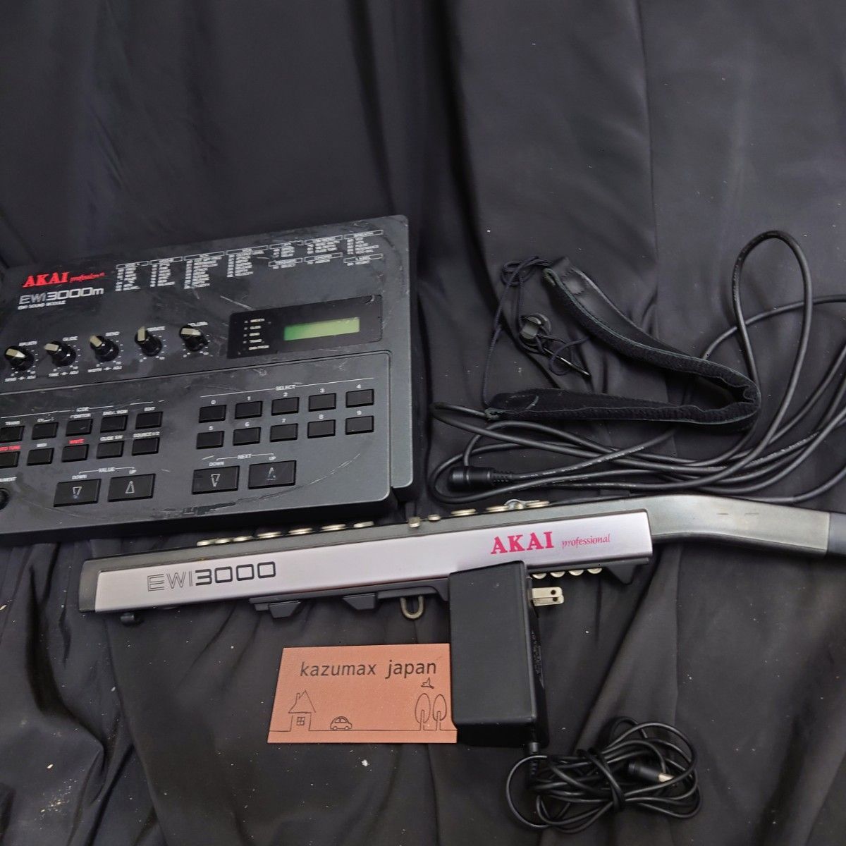 AKAI EWI3000m EWI3000 動作品 電子ウインドシンセサイザー 音出し確認