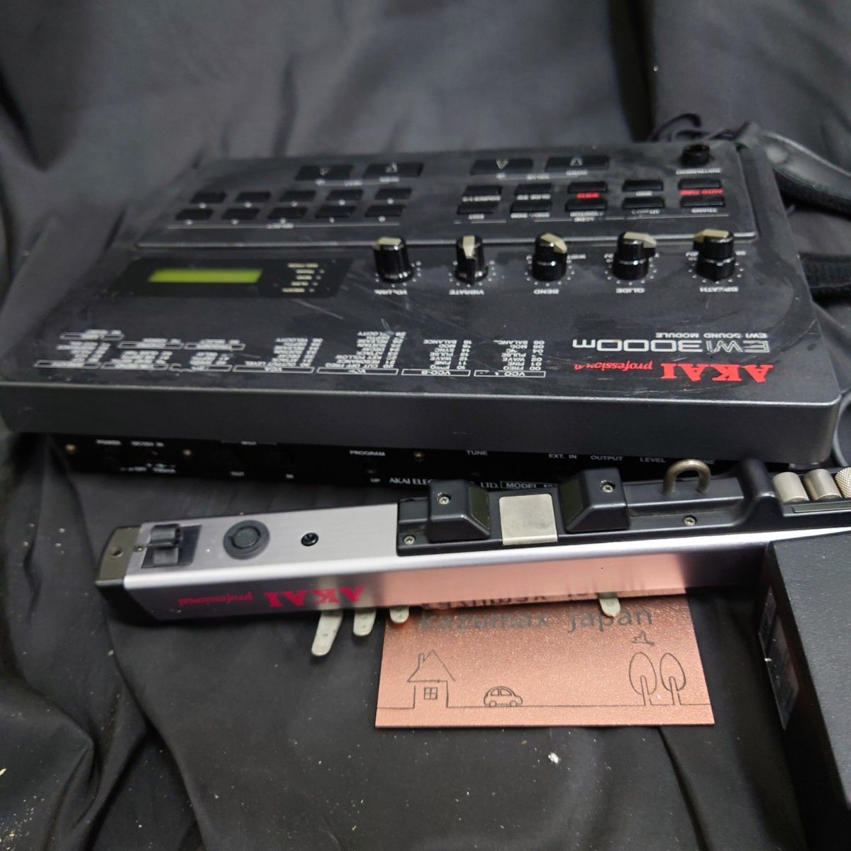 AKAI EWI3000m EWI3000 動作品 電子ウインドシンセサイザー 音出し確認
